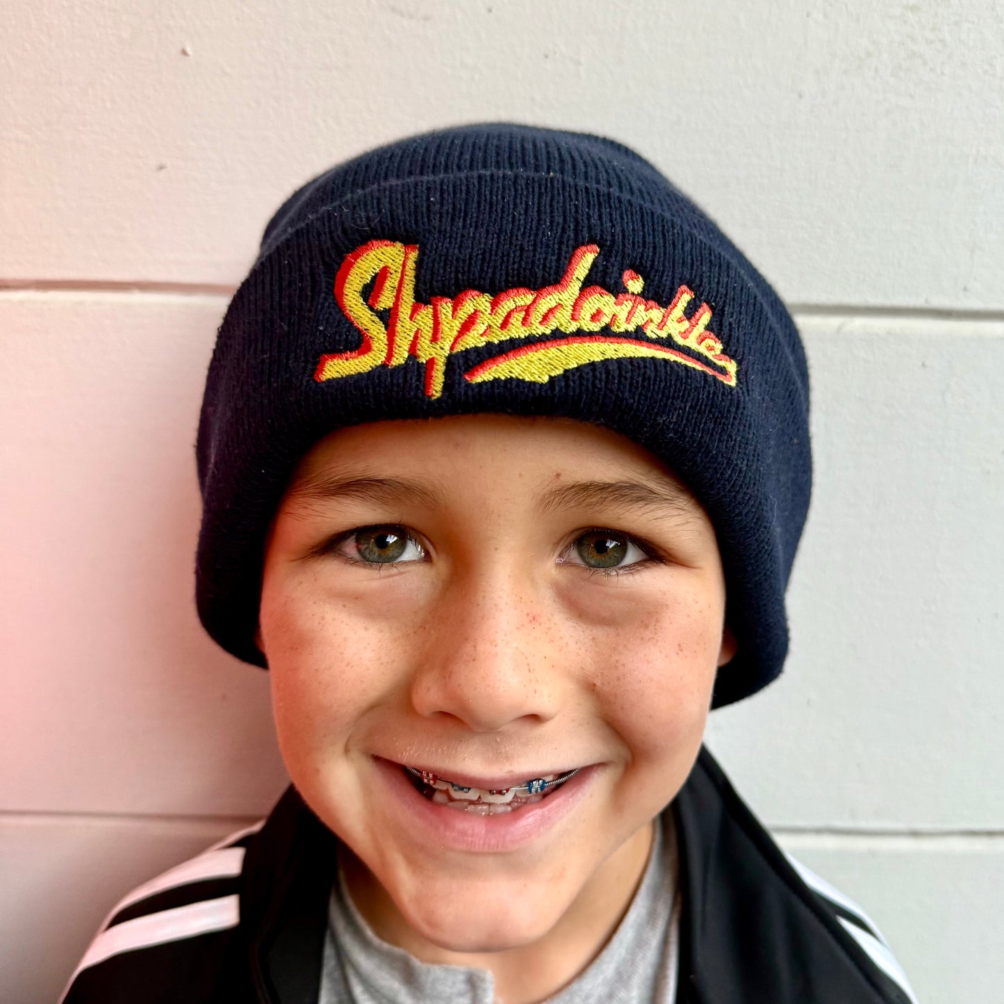 The Shpadoinkle Embroidered Beanie