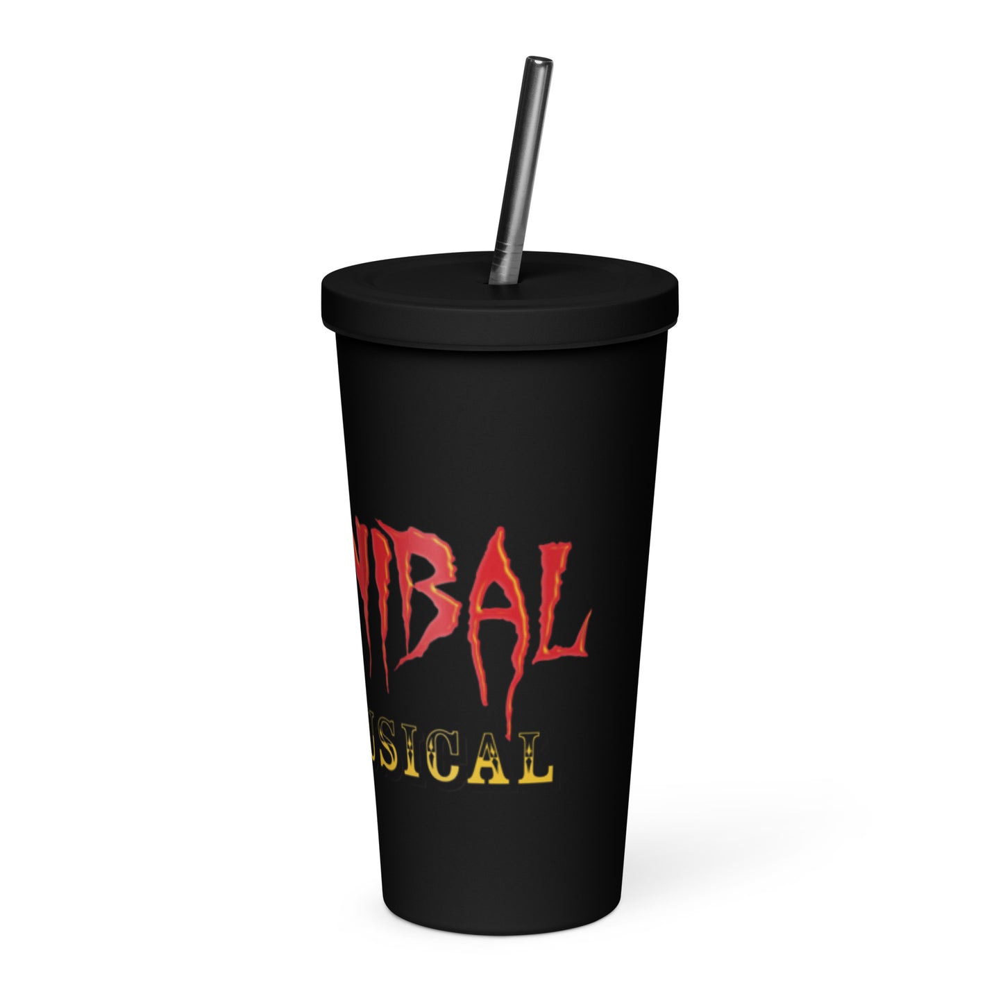 Cannibal The Insulated tumbler with a straw