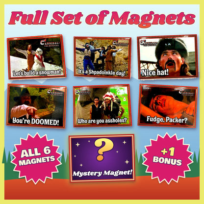 Full Set of Magnets plus Bonus Mystery Magnet