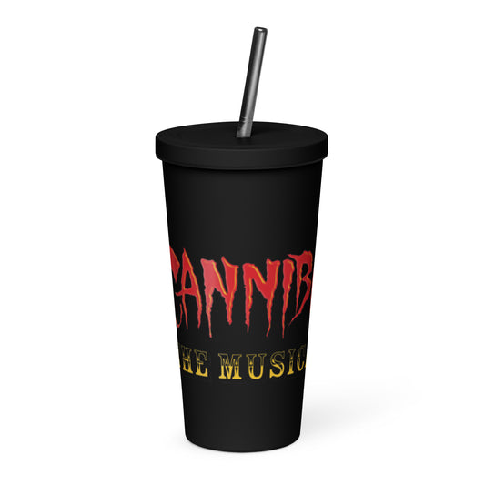 Cannibal The Insulated tumbler with a straw